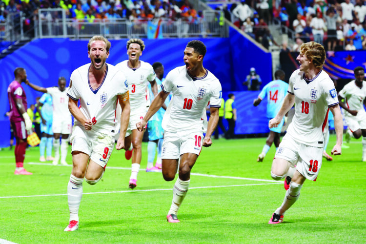 Kane’s 2 goals lift England past Congo